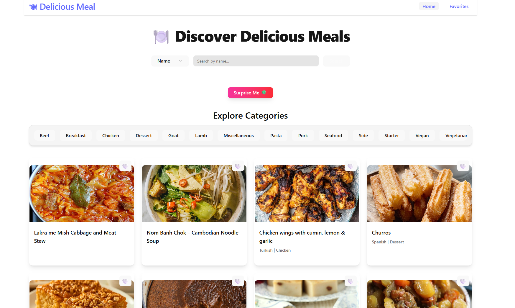 Meal Finder